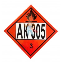 Знак ООН 40/2217 - Знак опасности АК 305